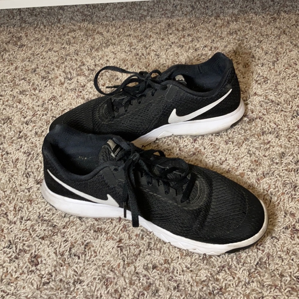 Black Nike sneakers